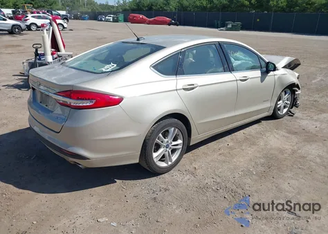 2018 Ford Fusion Hybrid Se z USA, uszkodzony, nr VIN 3FA6P0LU5JR165232